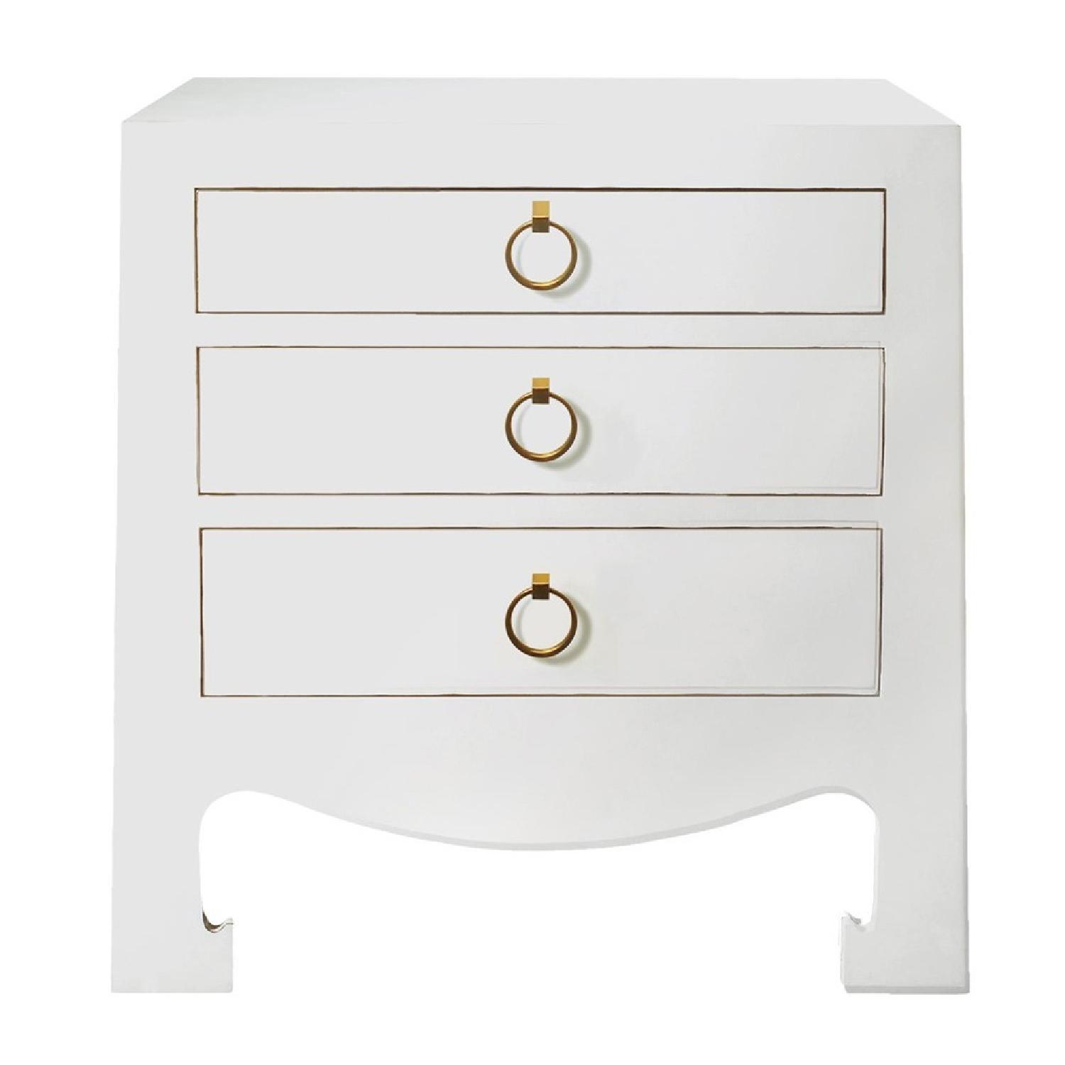 Bungalow 5 Jacqui White Nightstand - image-0