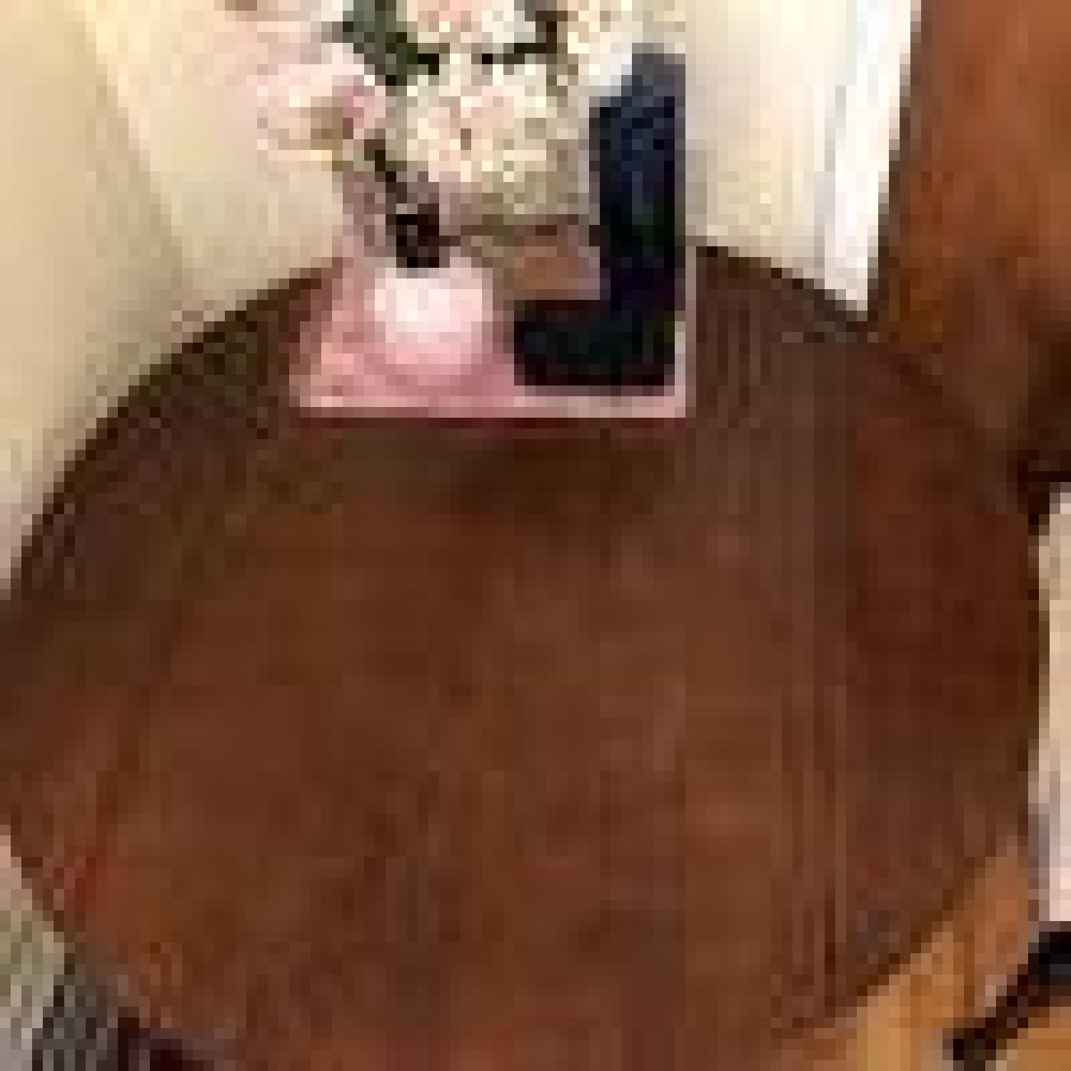 Anthropologie Wood Drop-Leaf Round Dining Table - image-3