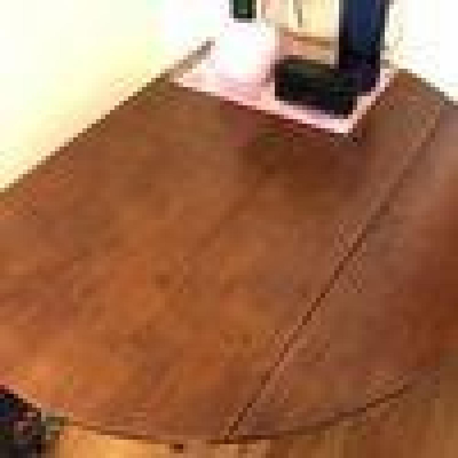 Anthropologie Wood Drop-Leaf Round Dining Table - image-4