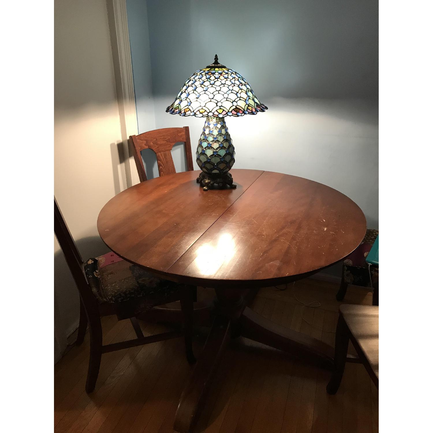 Pottery Barn Aris Pedestal Extendable Dining Table AptDeco