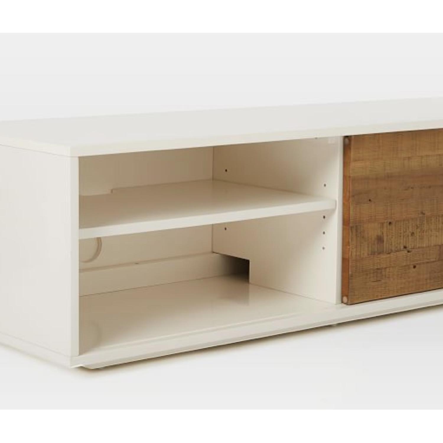 West Elm Reclaimed Wood + Lacquer Media Console - image-2
