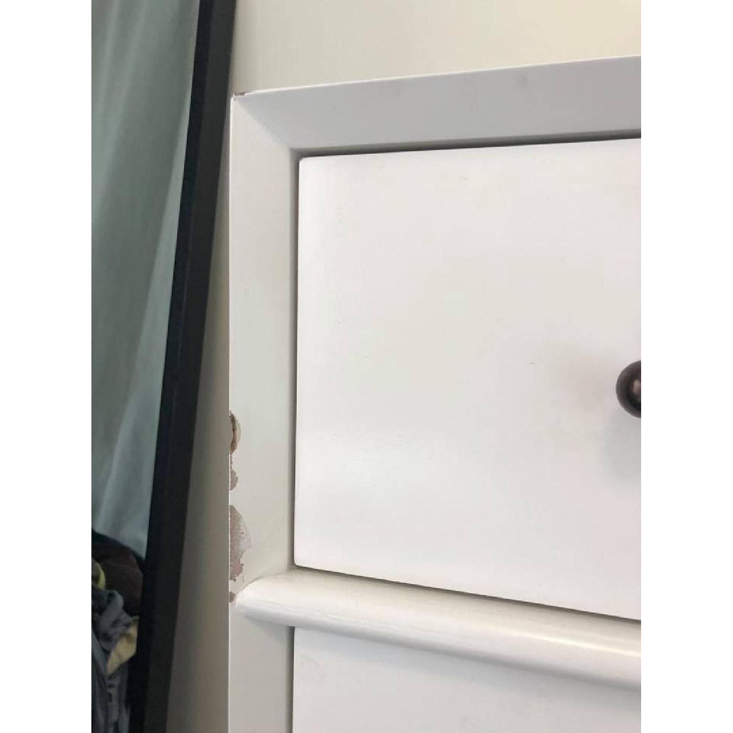 West Elm Mid Century Modern 4-Drawer Dresser in White - image-2