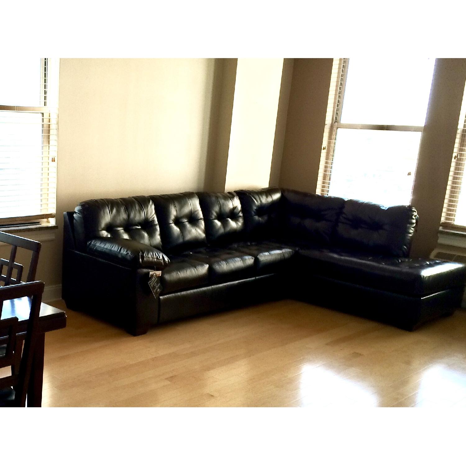 Ashley DuraBlend 2-Piece Sectional Sofa w/ Chaise - image-1