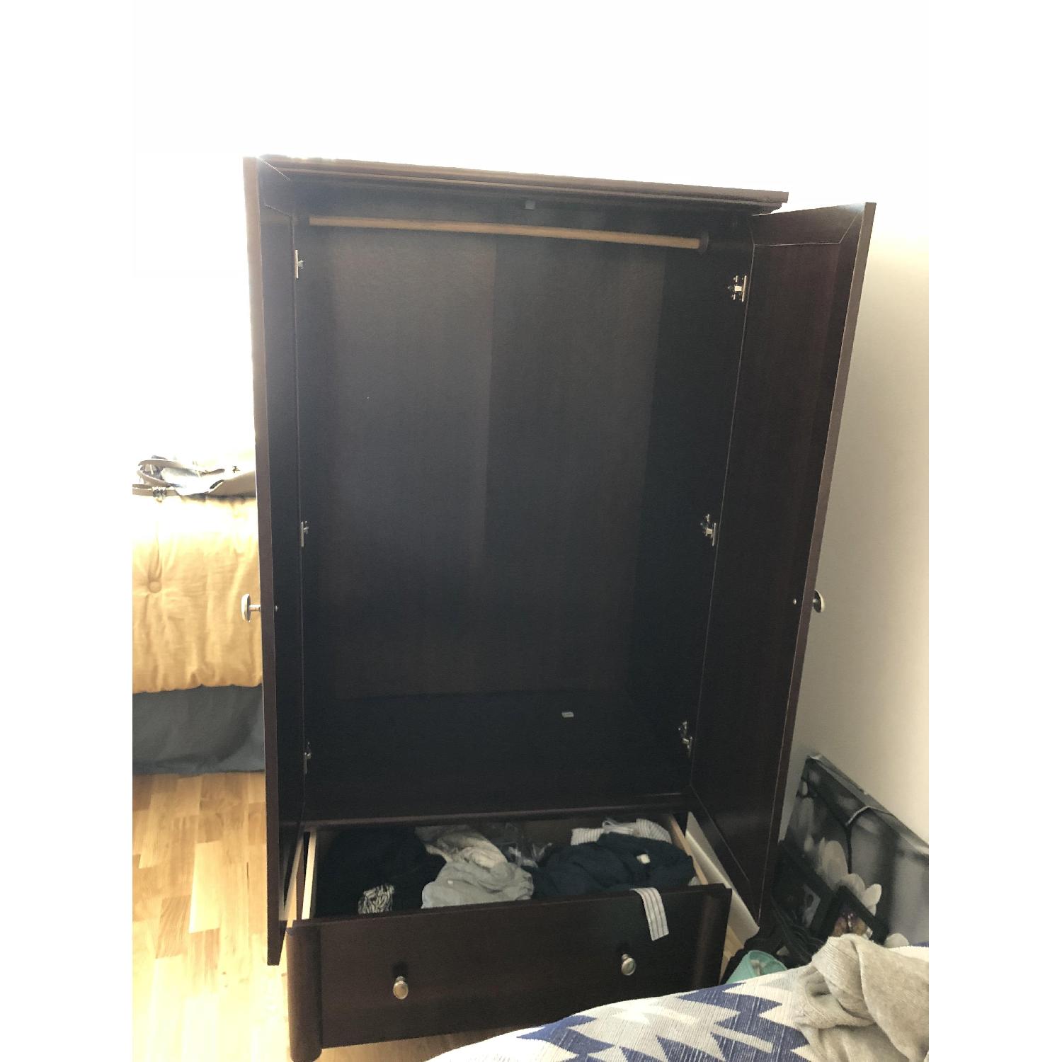 Sauder Palladia Armoire in Cherry - image-1