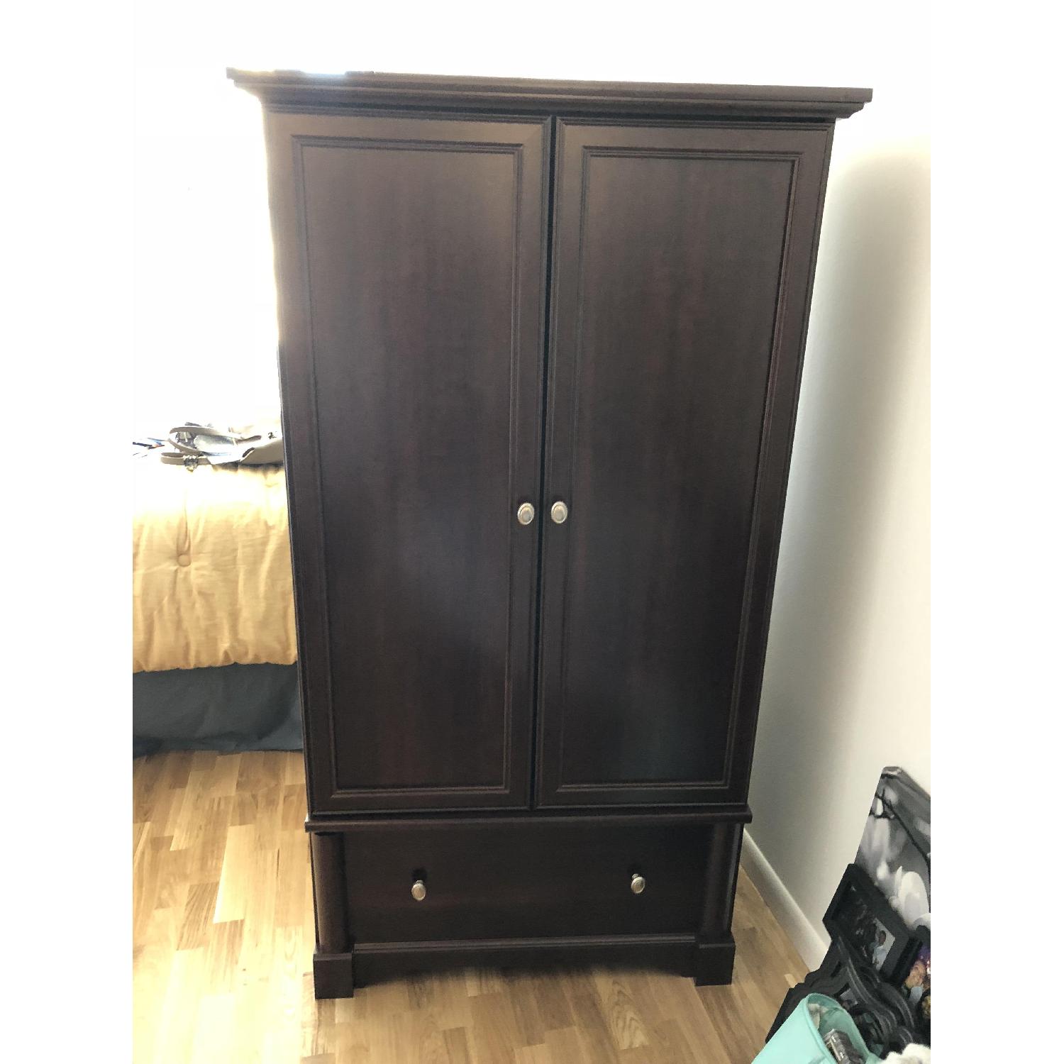 Sauder Palladia Armoire in Cherry - image-4