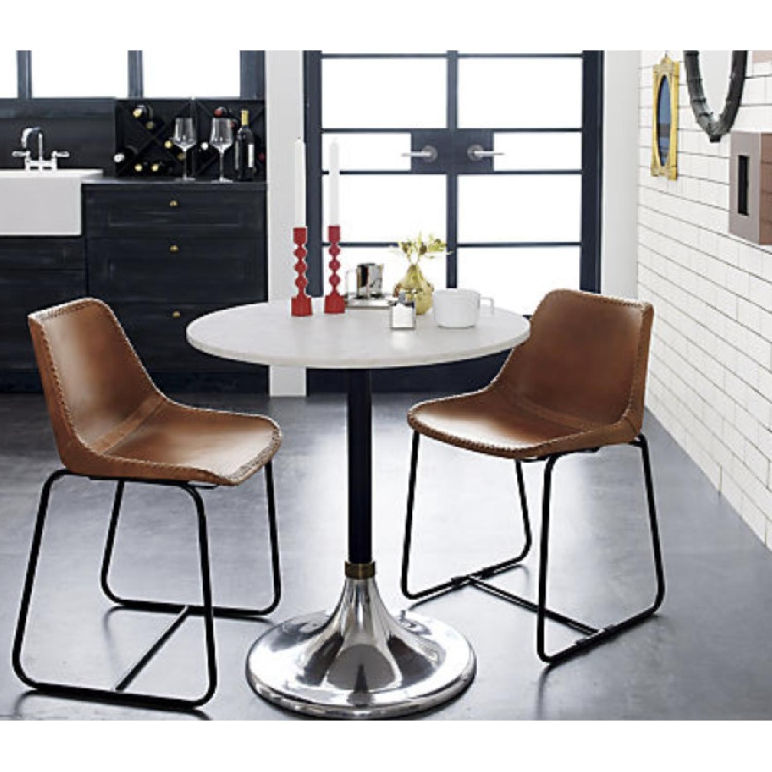 CB2 Hackney Marble Cocktail Table - image-2
