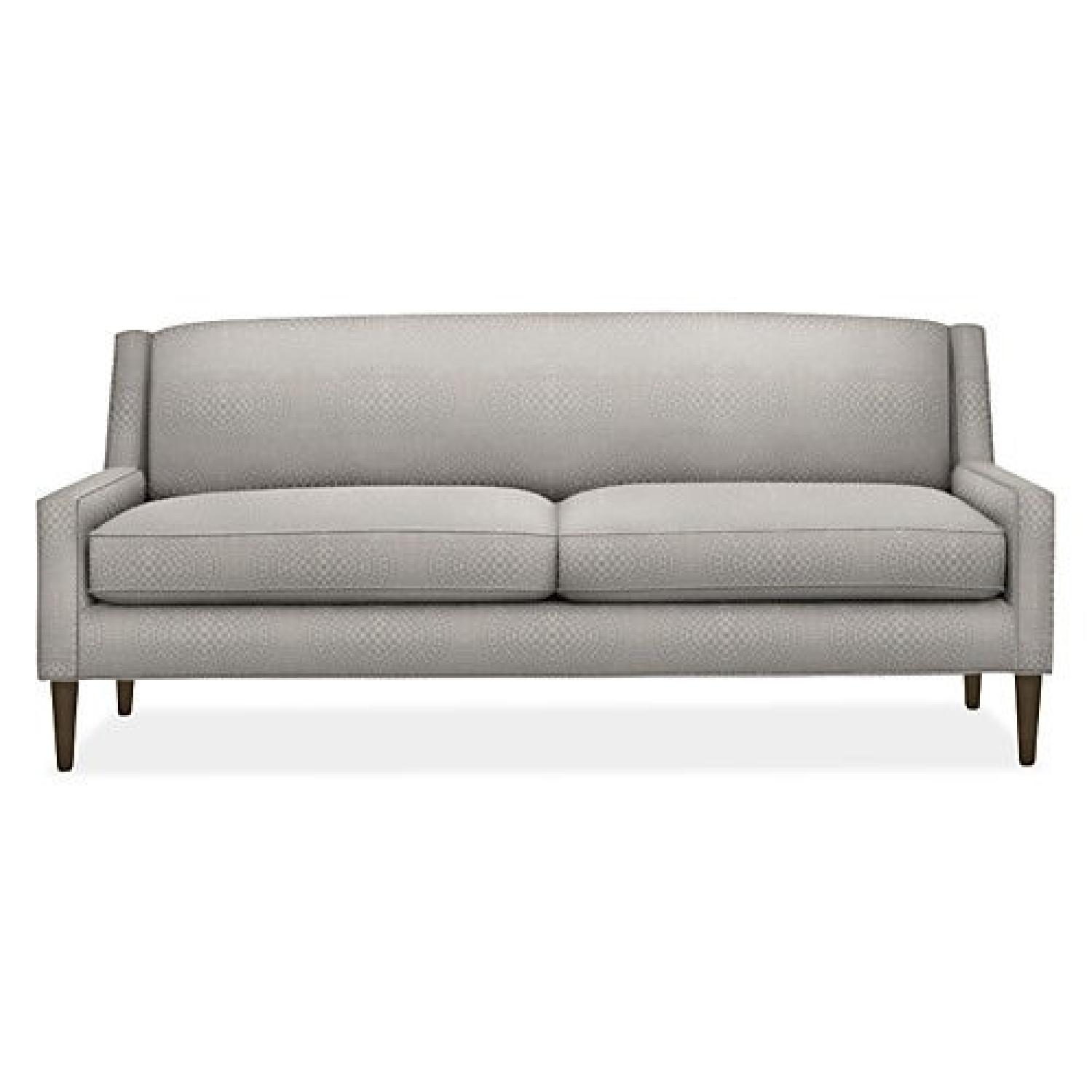 Room & Board Braden Sofa in Chevron Pattern AptDeco