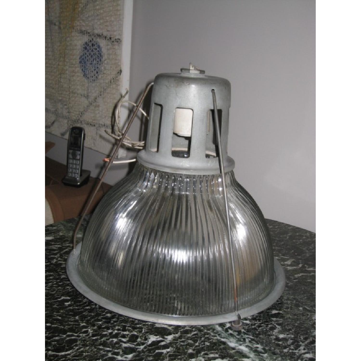 Vintage Classic Bracketed Holophane Lamp - image-5