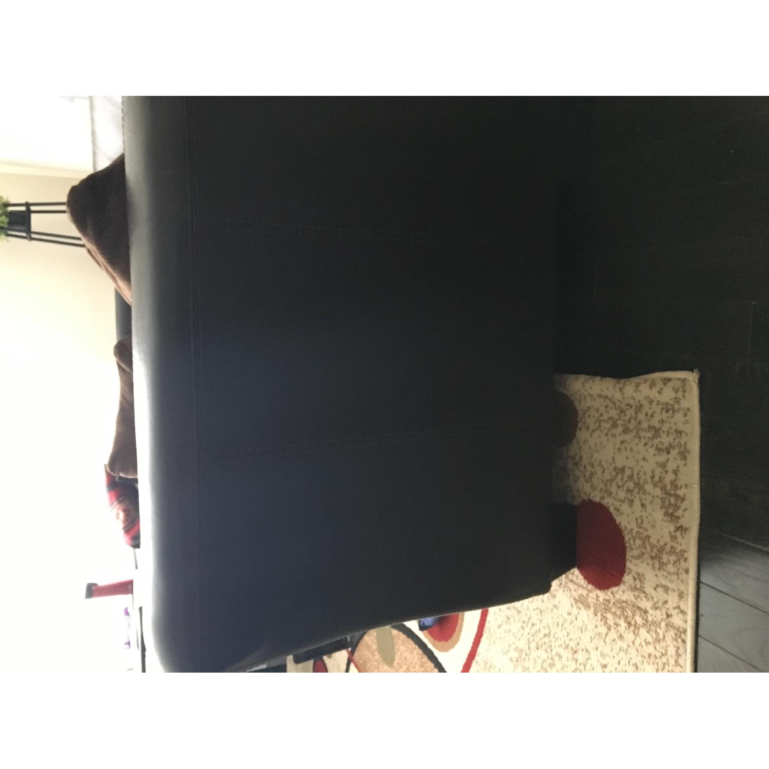 2-Tone Microsuede Loveseat - image-2