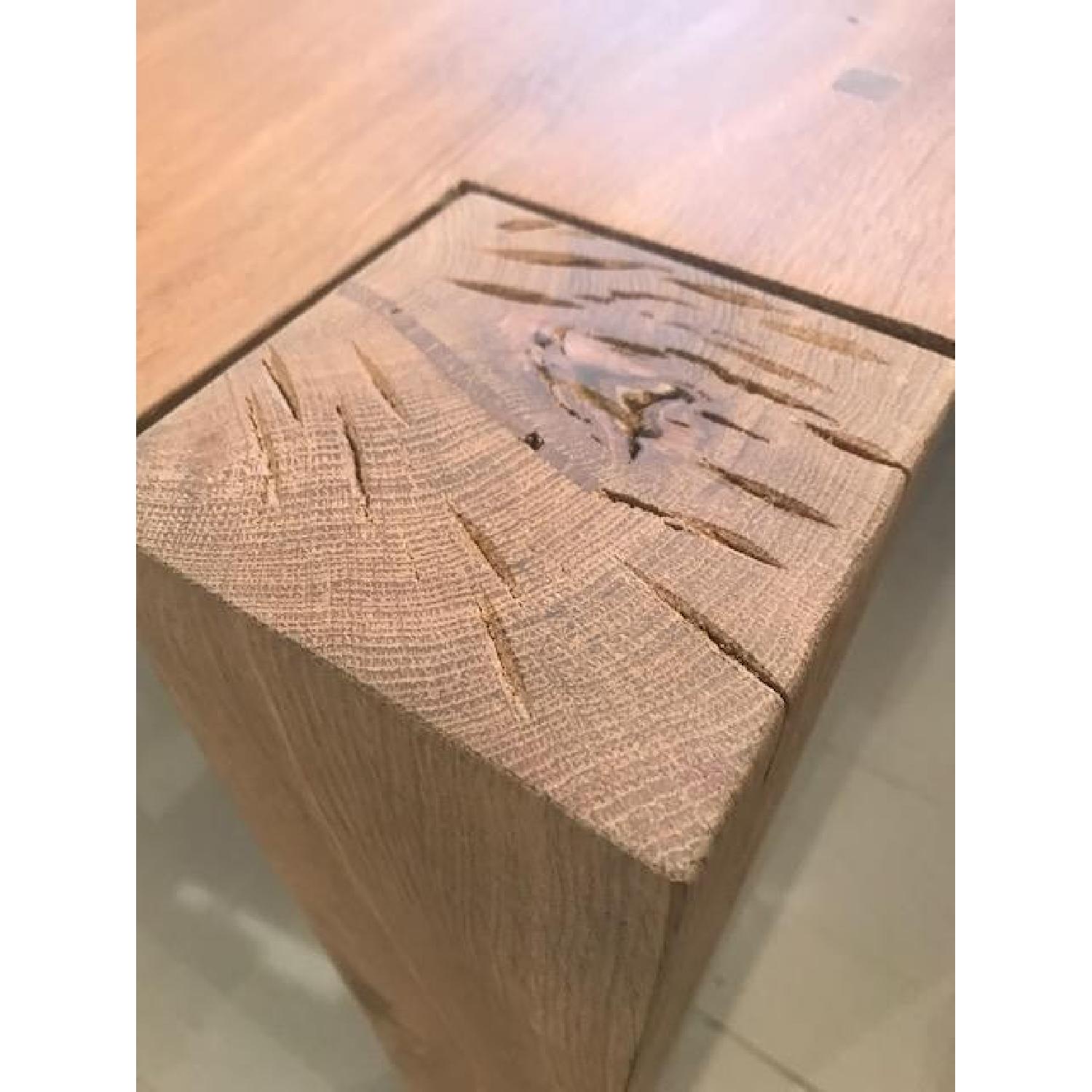 Crate & Barrel Big Sur Smoke Dining Table - image-3