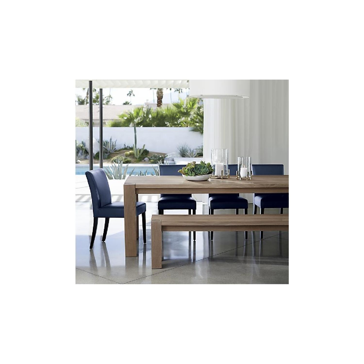Crate & Barrel Big Sur Smoke Dining Table - image-7