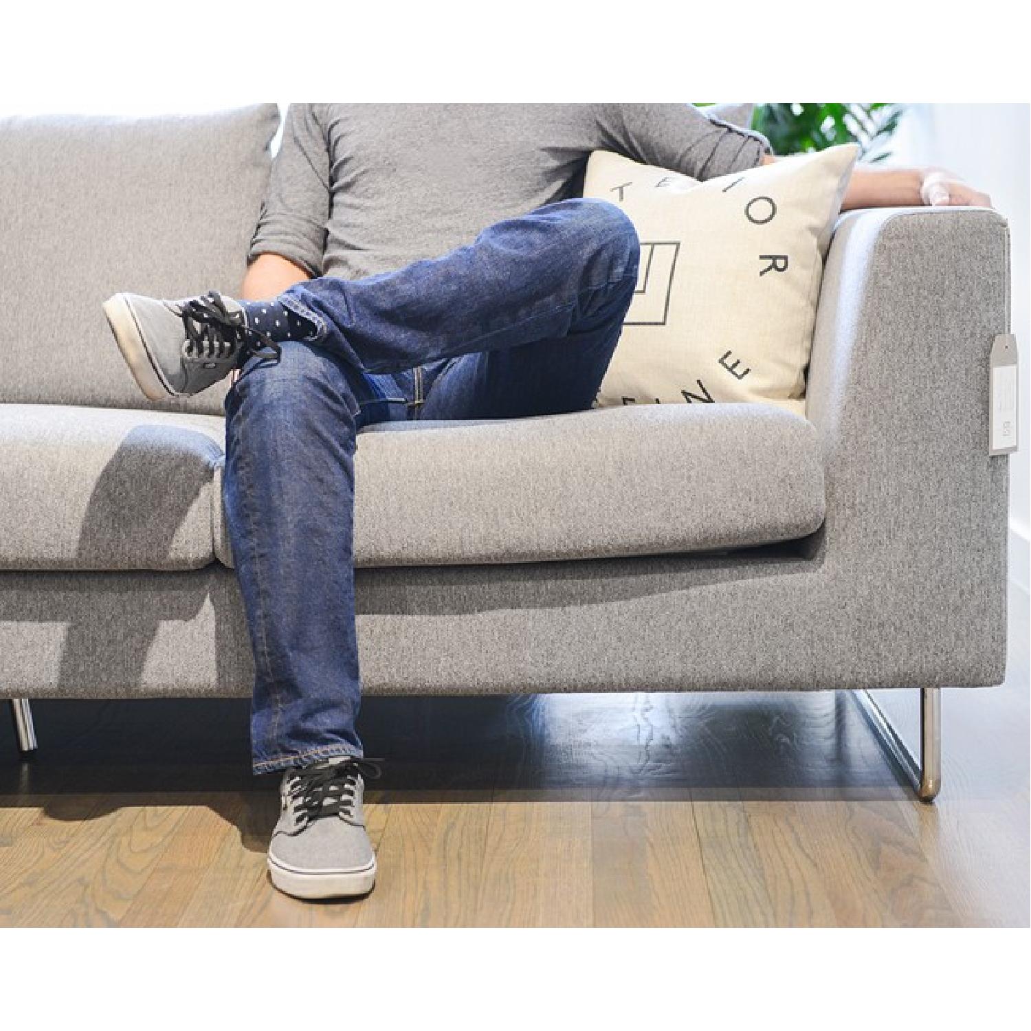Interior Define Sloan Sofa in Dove - image-2