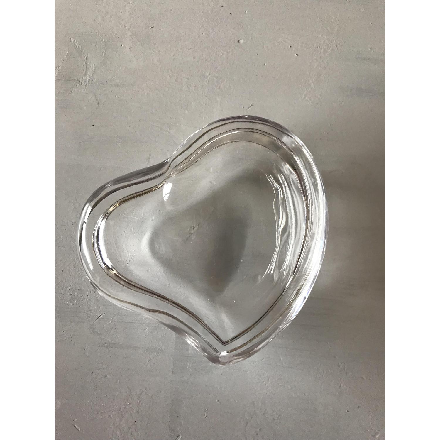 Tiffany & Co. Elsa Peretti Crystal Heart Box - image-1
