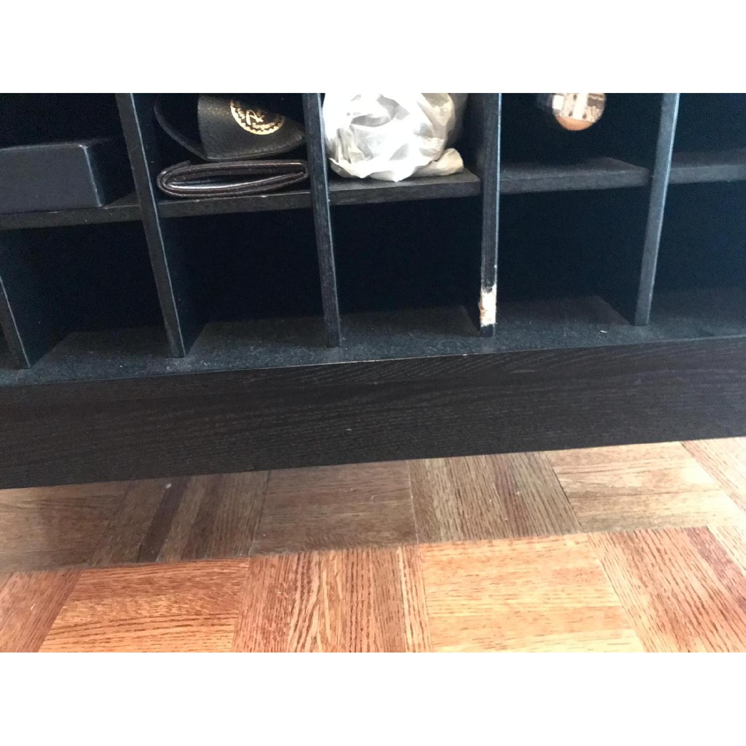 Crate & Barrel Parker Spirits Ebony Wine/Bar Cabinet - image-4