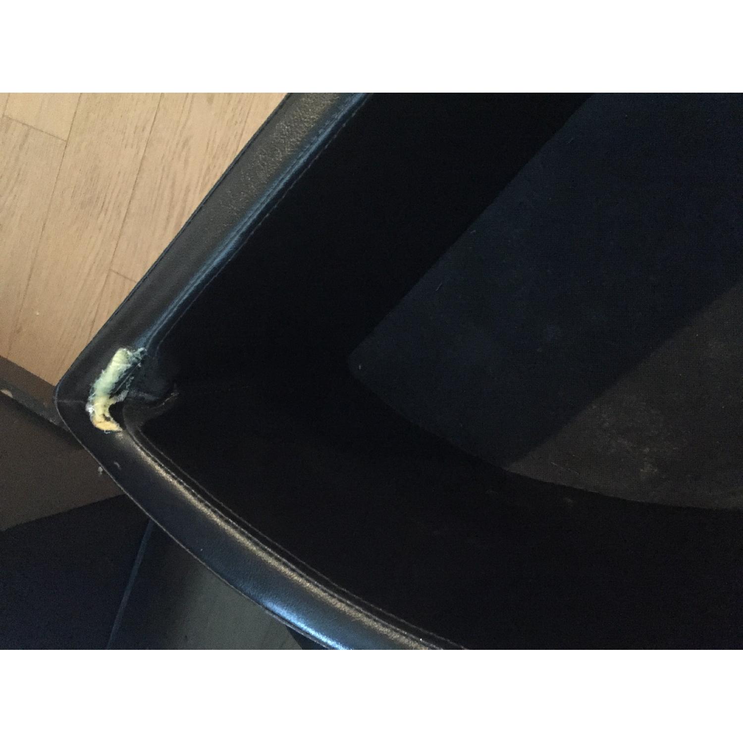 Macy's Round Gas Lift Coffee/Dining Table w/ 4 Ottomans - image-7