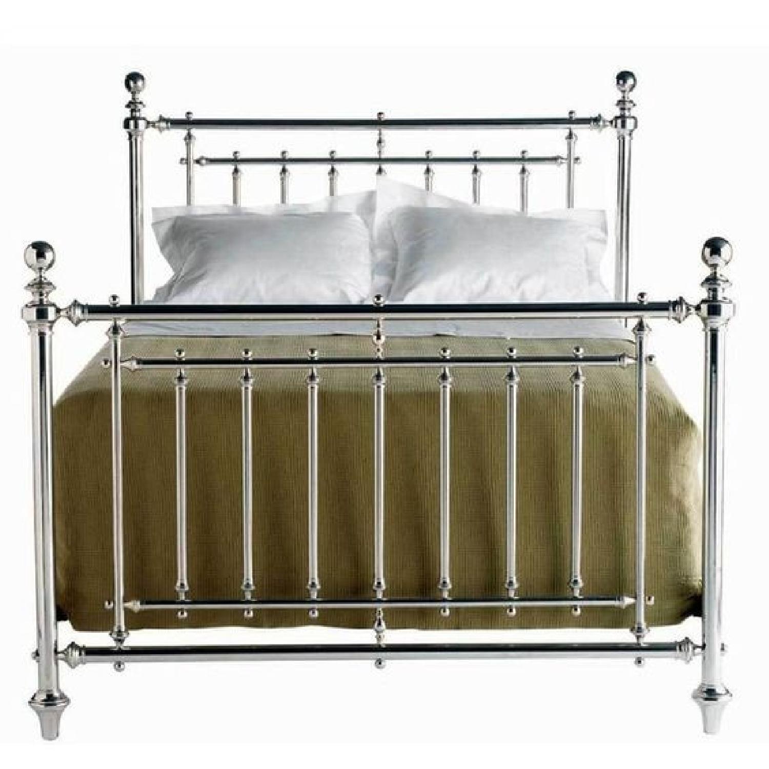 Macy's Martha Stewart Metal Queen Bed Frame - image-0