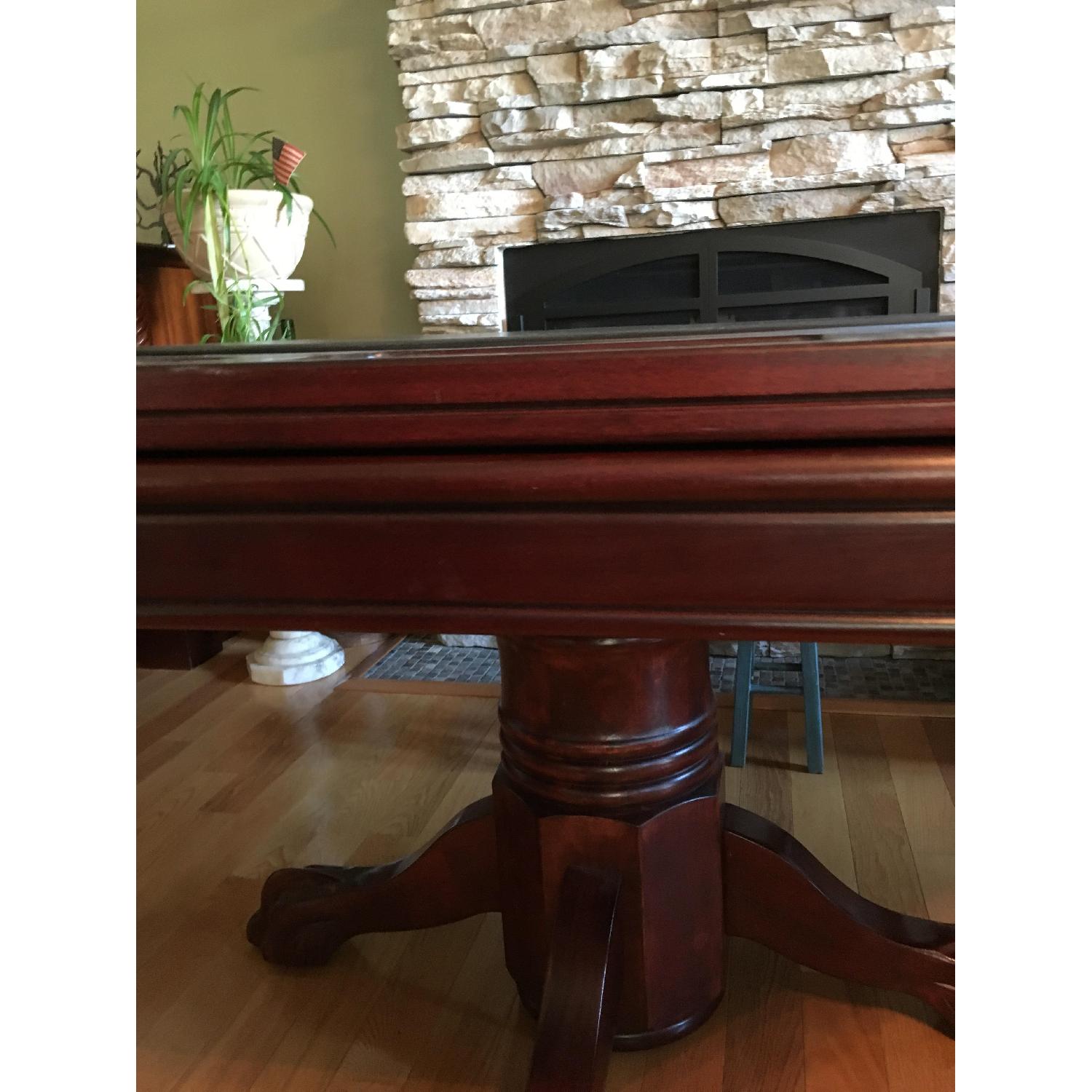 Octagon Wood Game/Dining Table - image-3