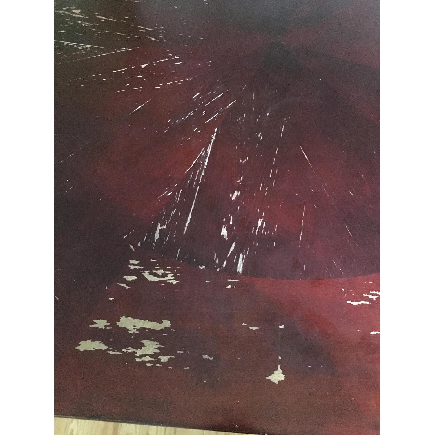 Octagon Wood Game/Dining Table - image-6