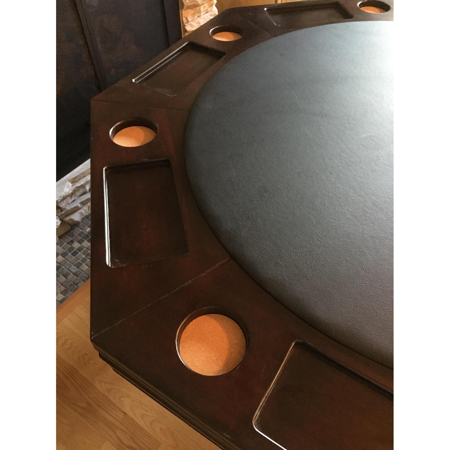 Octagon Wood Game/Dining Table - image-8