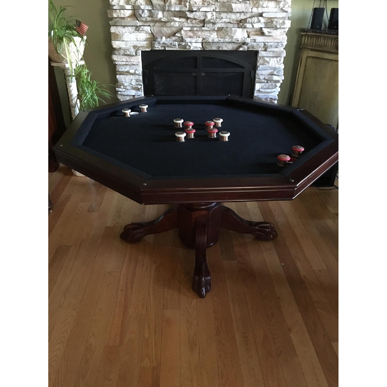 Octagon Wood Game/Dining Table - image-13