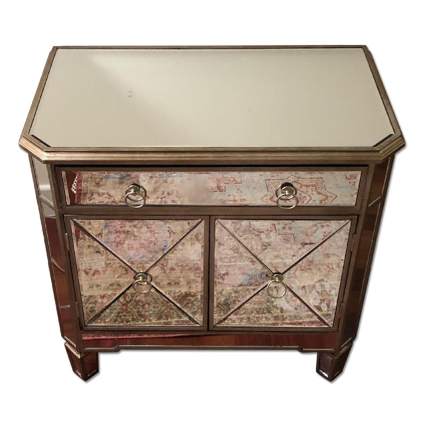 HomeGoods TwoDoor Mirrored Chest AptDeco