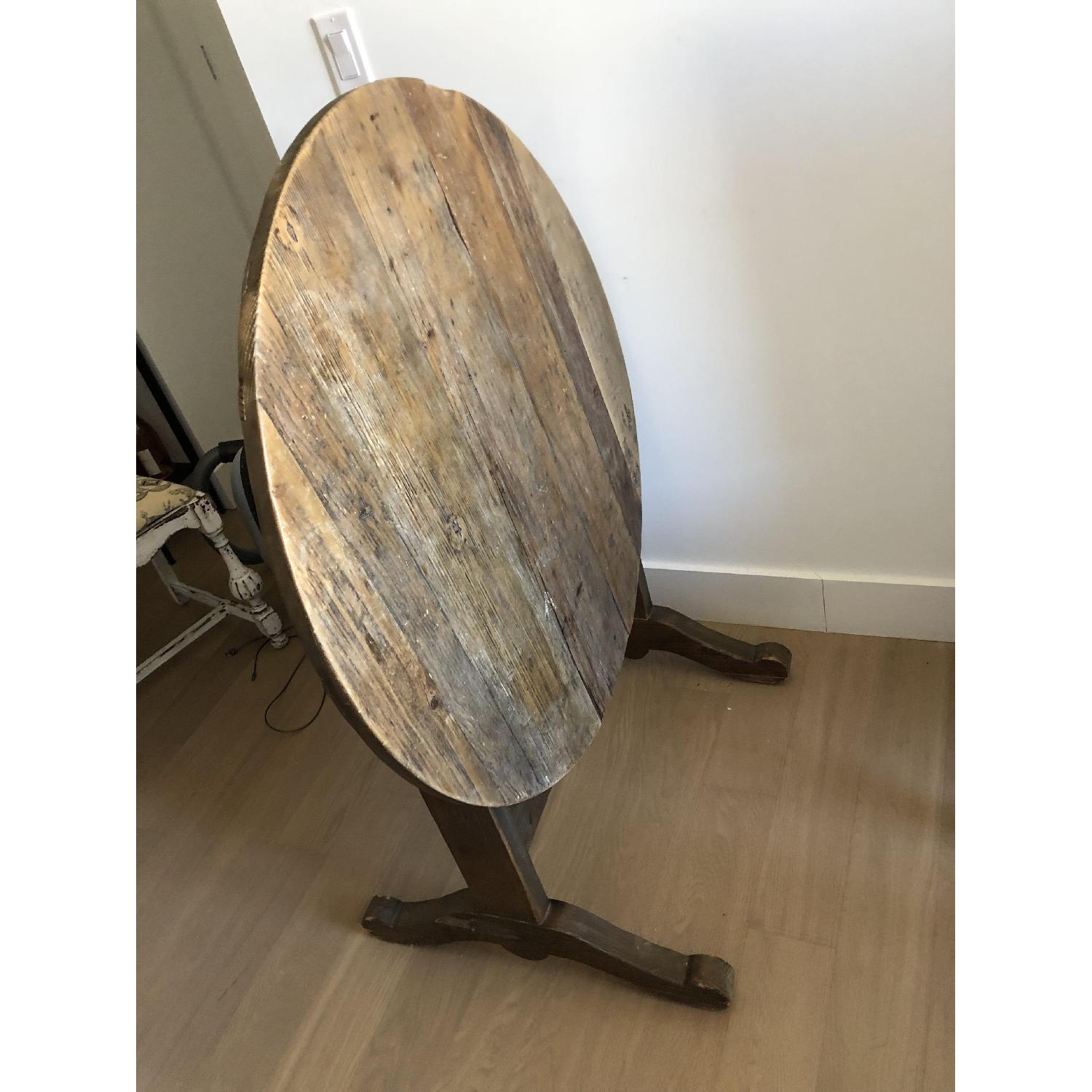 ABC Carpet & Home Round Wooden Bistro Table - image-5