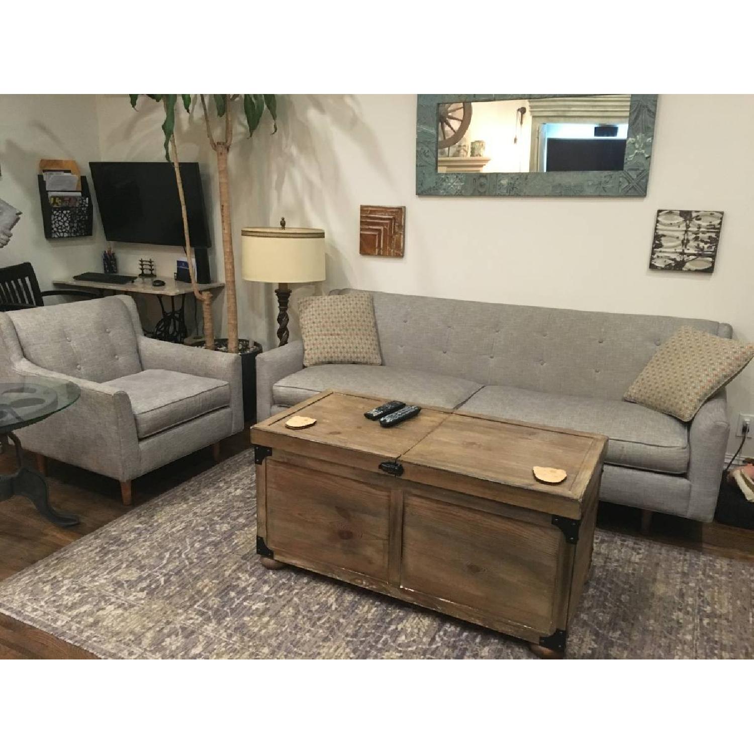 Rowe Furniture Kempner Tufted Sofa - image-4