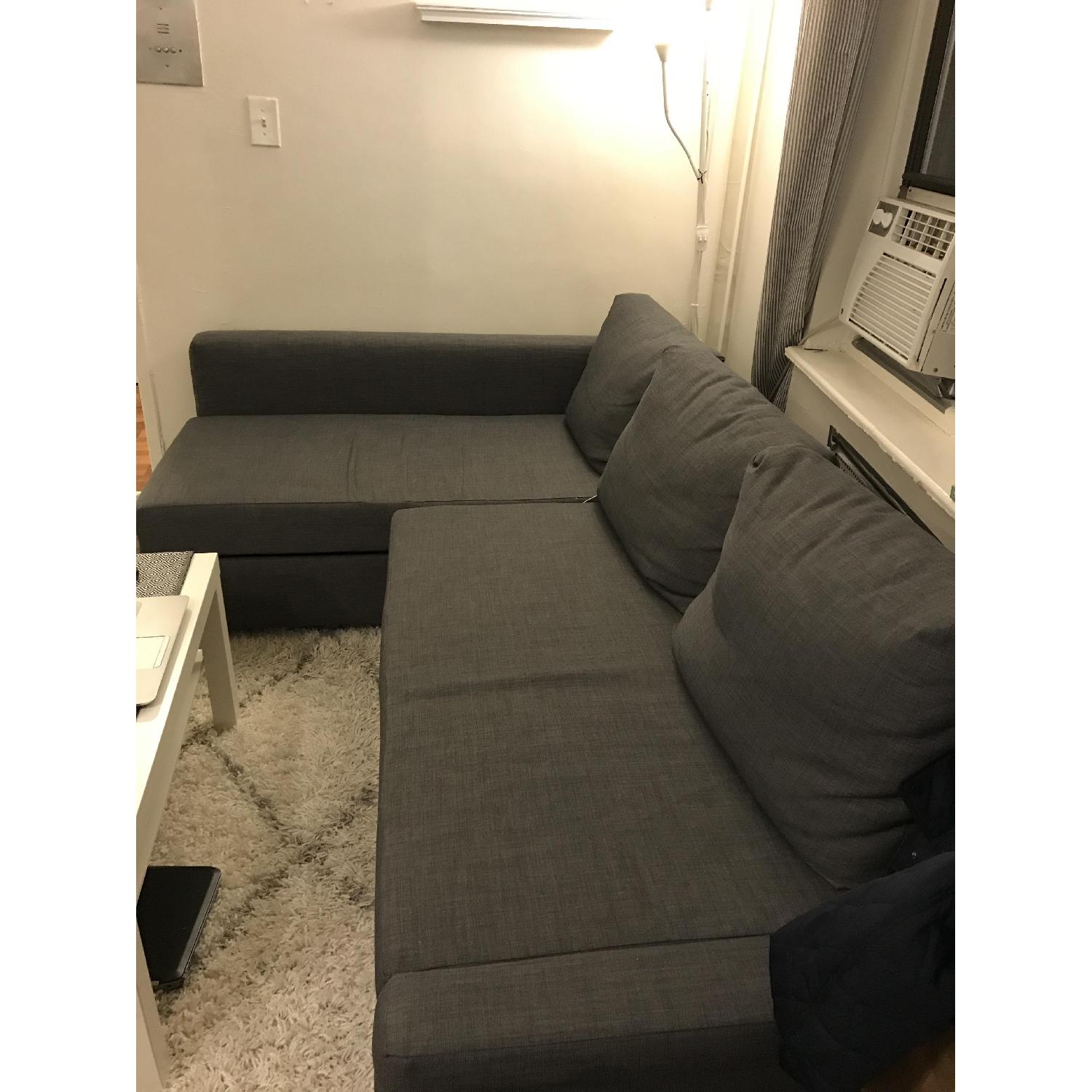 Ikea Friheten Sleeper Sectional Sofa w/ Storage - image-1