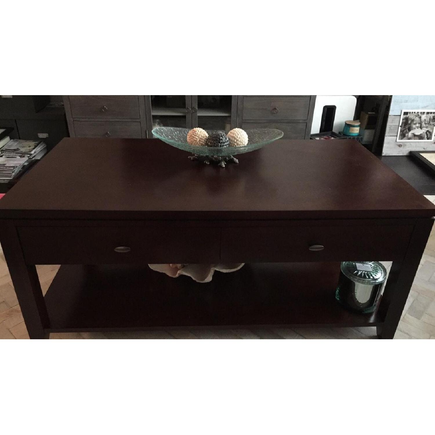 Crate & Barrel Kingston Coffee Table - image-1