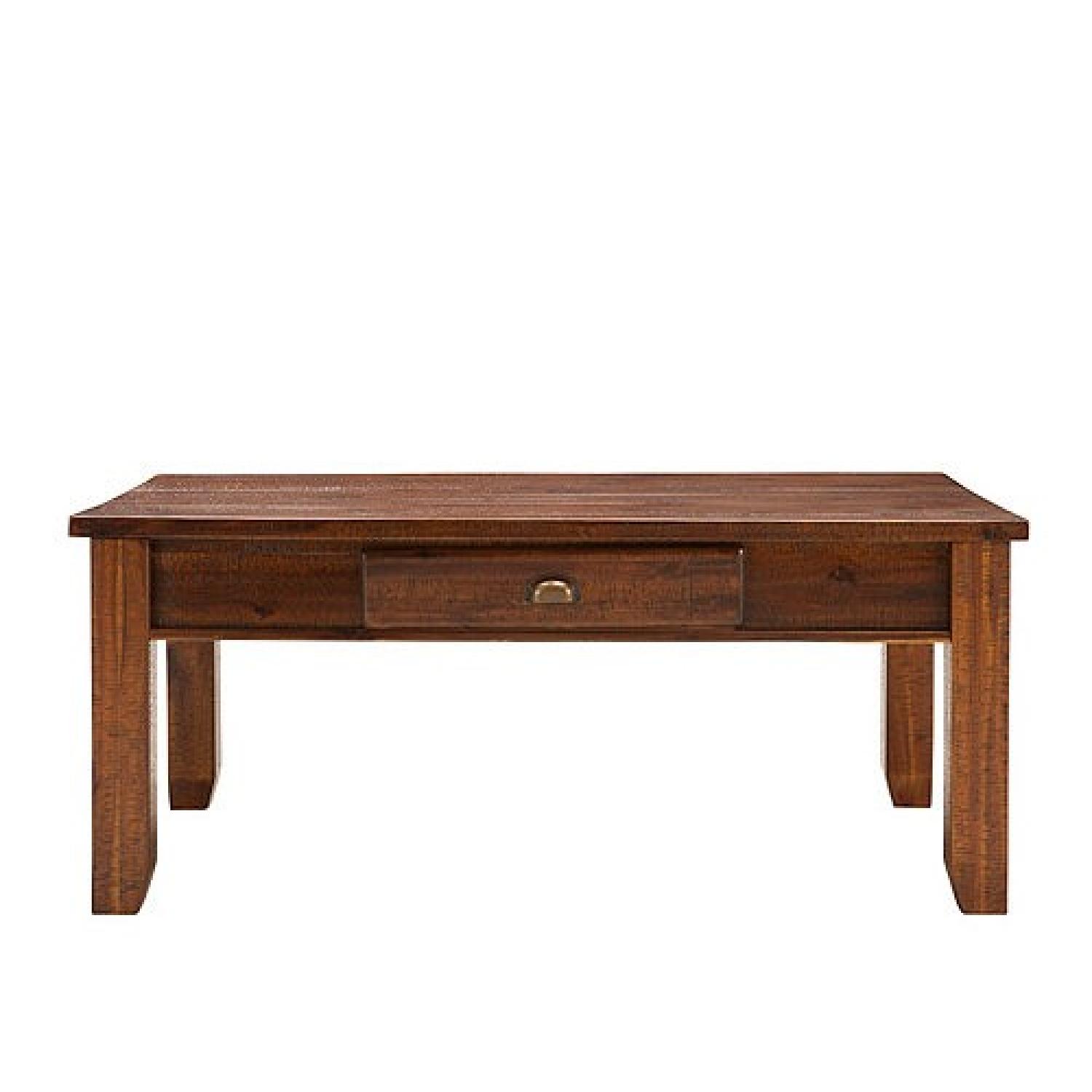 Raymour & Flanigan Urban Lodge Coffee Table in Brown - image-0