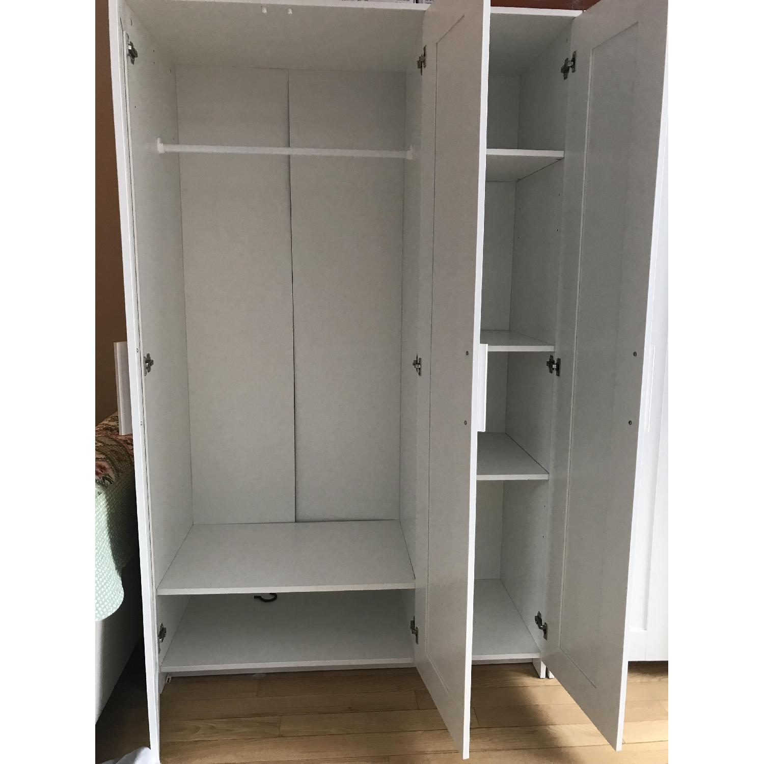 IKEA BRIMNES WARDROBE WITH 3 DOORS AptDeco