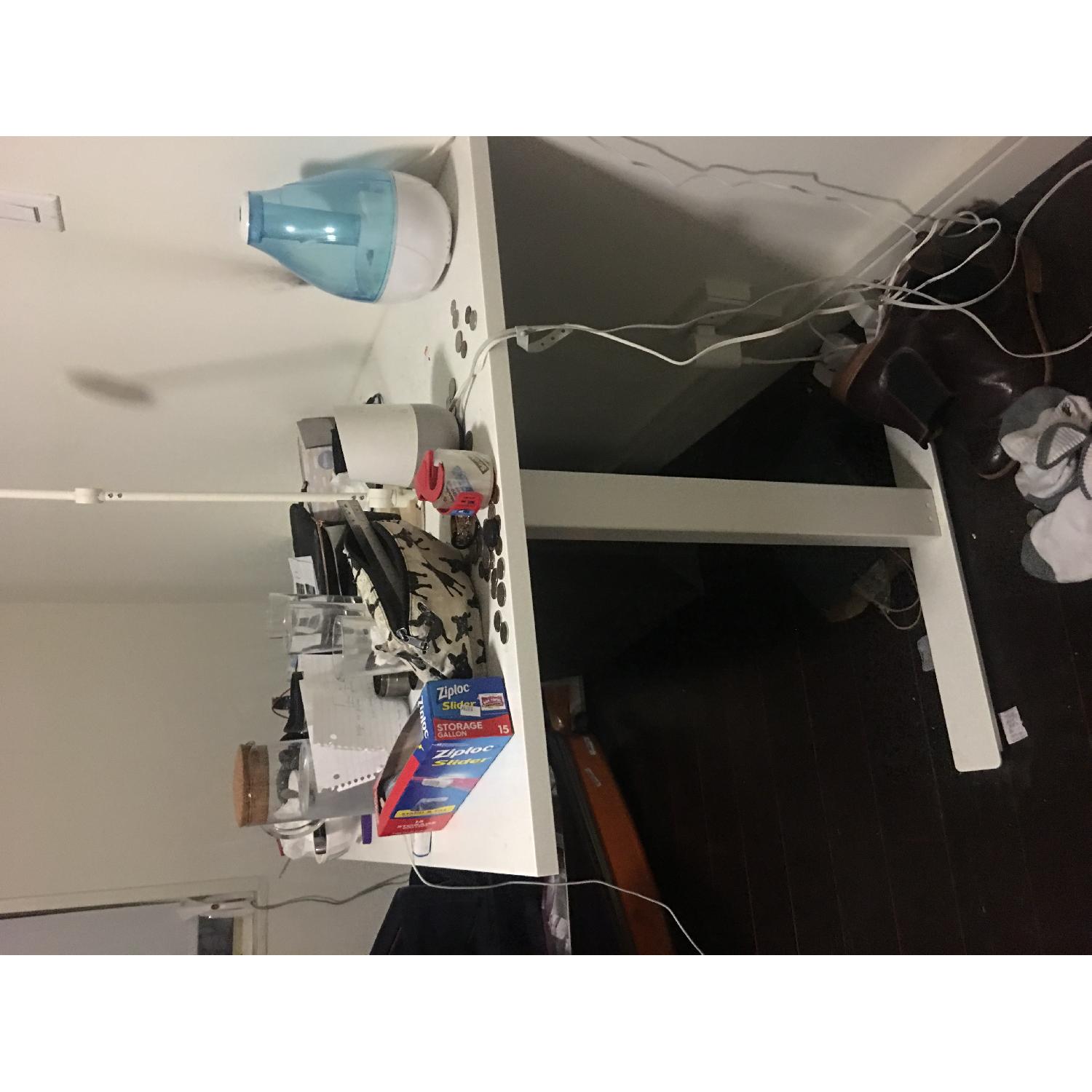 Ikea Skarsta White Desk - image-3