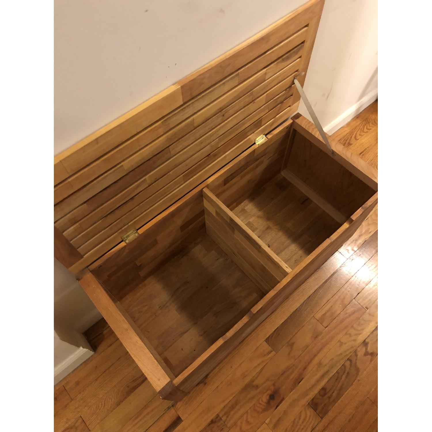 Micasa Solid Wood Bench w/ Storage - image-5