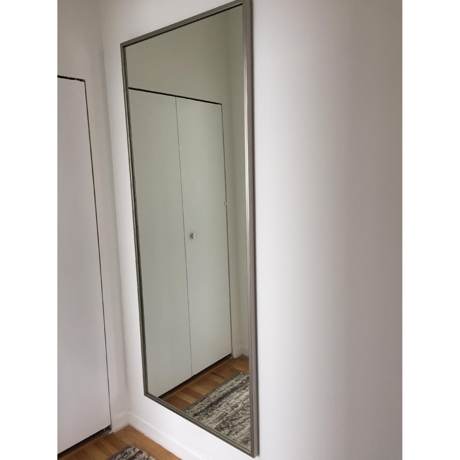 West Elm Metal Framed Floor Mirror Aptdeco