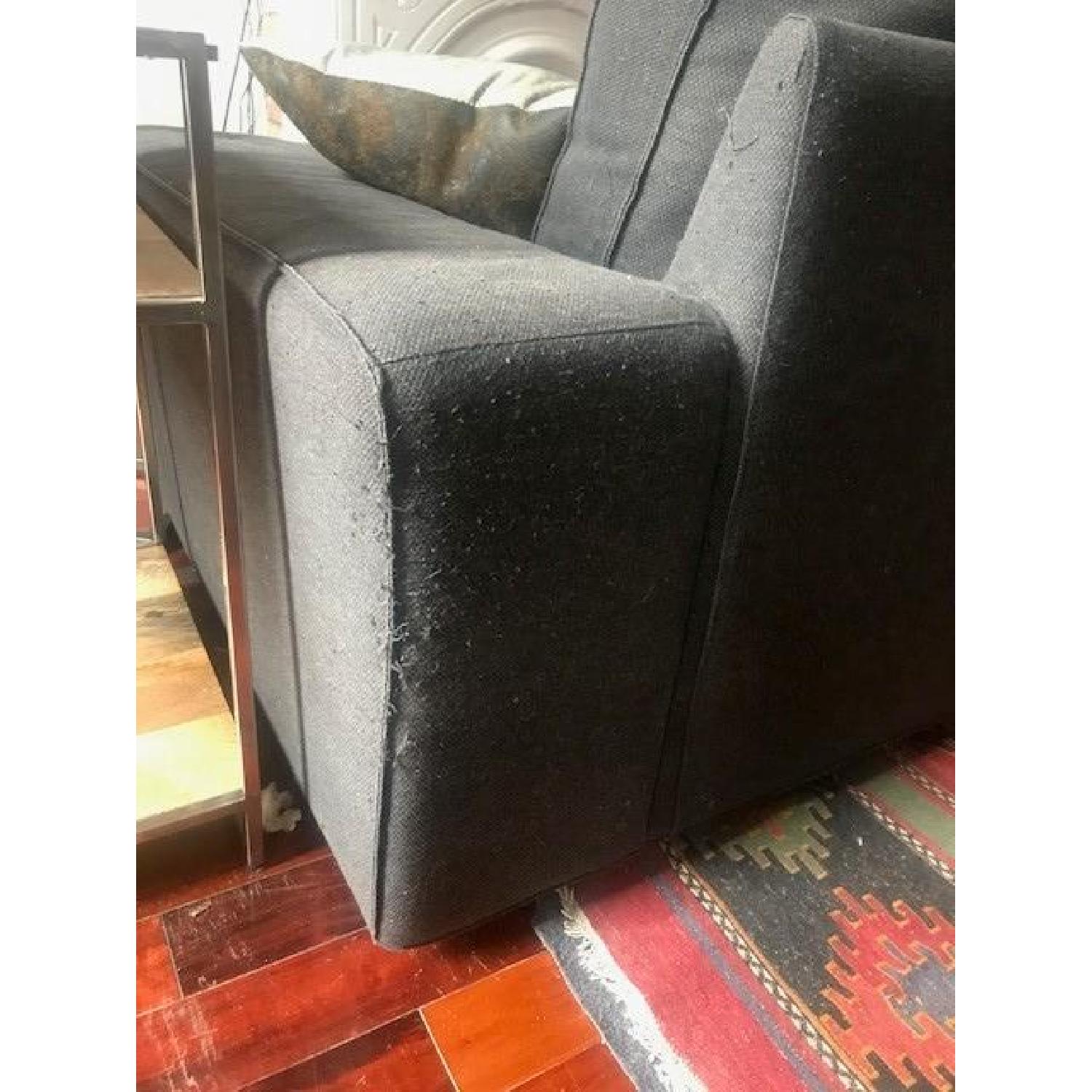 Ikea 2 Piece Sectional Sofa & Ottoman - image-3