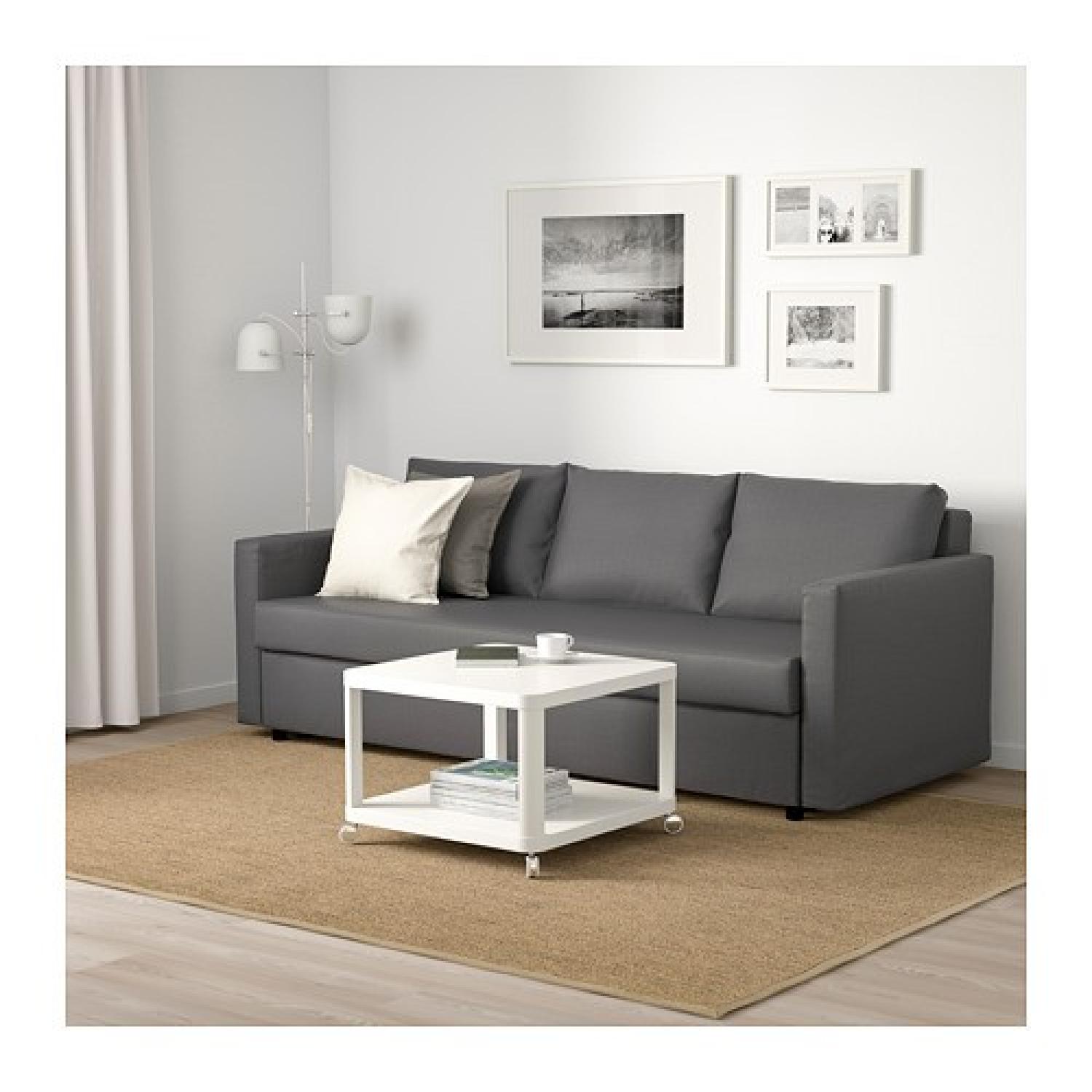 Ikea Friheten Dark Grey Sleeper Sofa - image-4