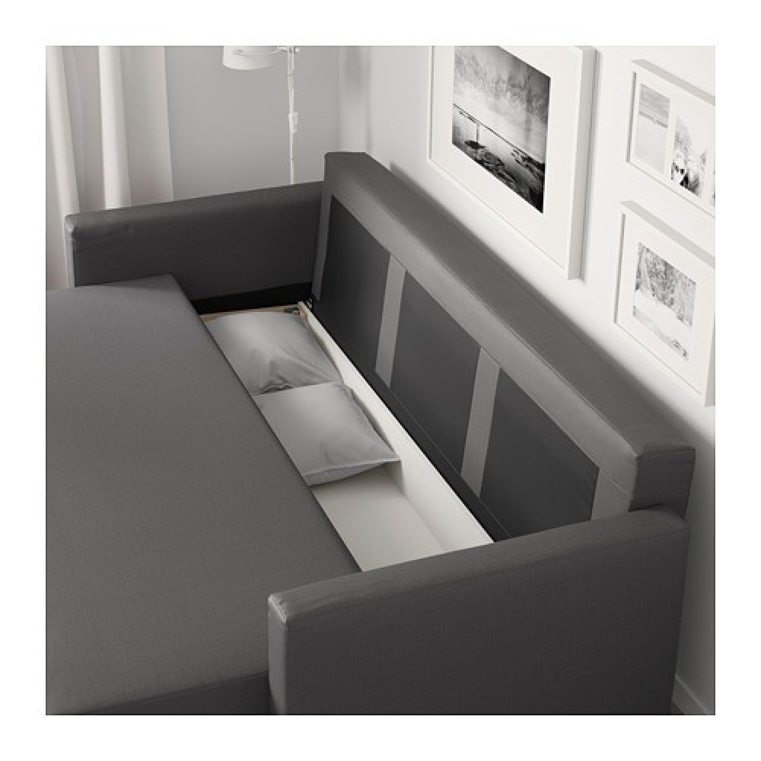 Ikea Friheten Dark Grey Sleeper Sofa - image-5