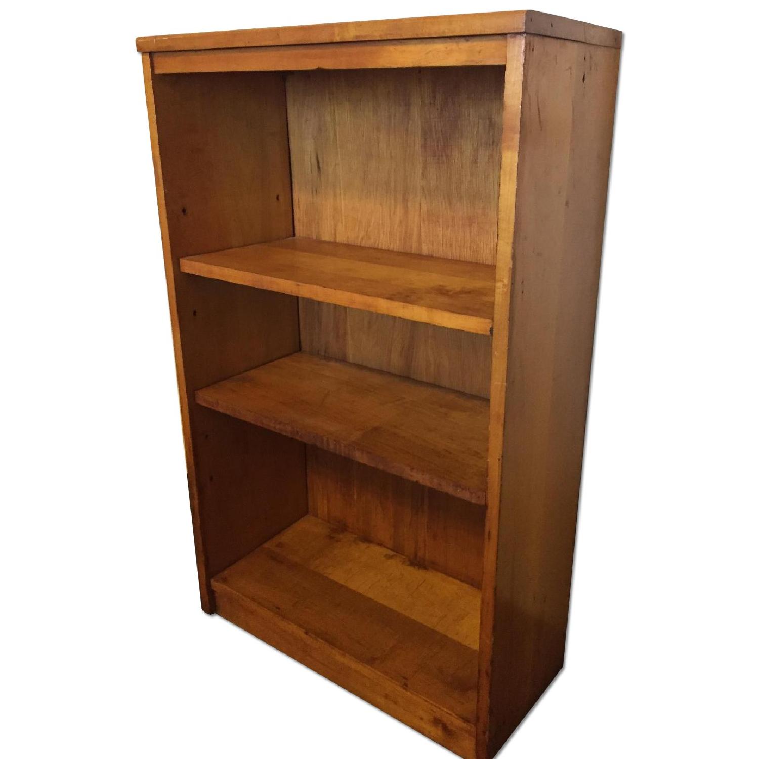 Vintage Maple Bookshelf - image-0