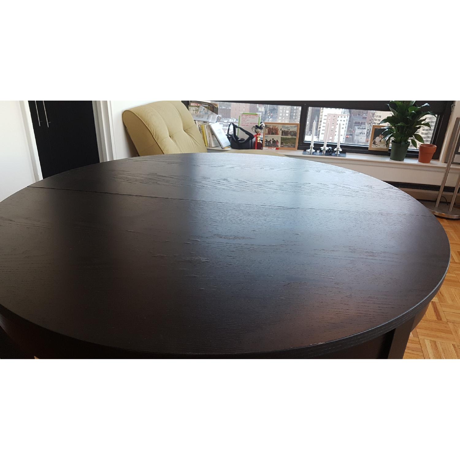 Ikea Bjursta Extendable Table in Black - image-5