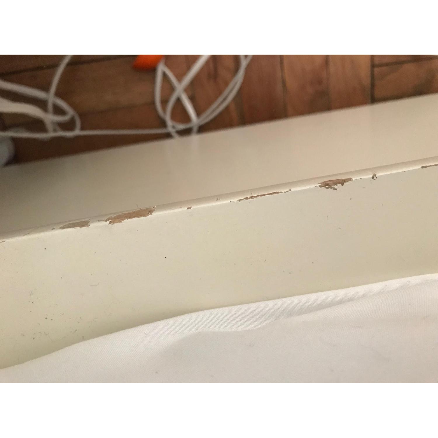 Pottery Barn Chloe White Wood Storage Full Bed - image-4