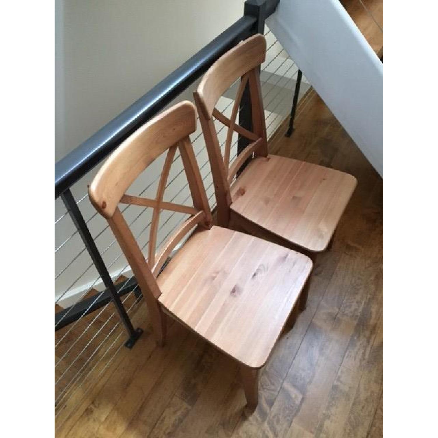 Ikea Ingolf Dining Chairs - Pair - image-2