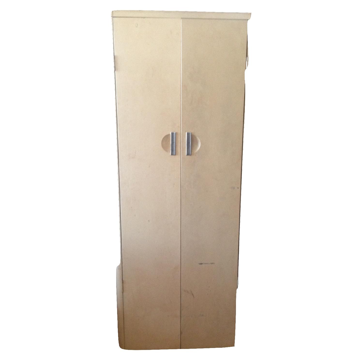 Vintage Art Deco Metal Cabinet - AptDeco