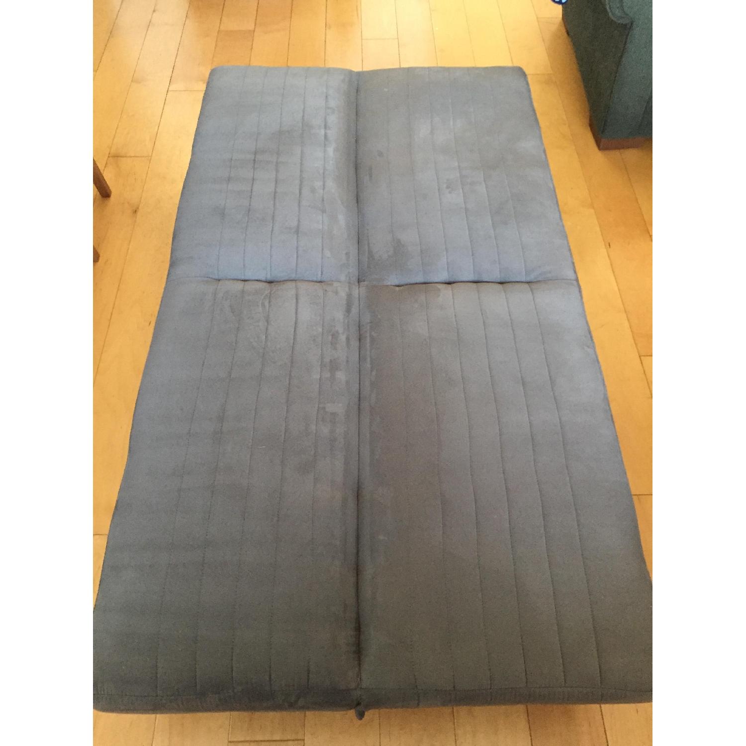 Ameriwood Industries Gray Microsuede Futon - image-3
