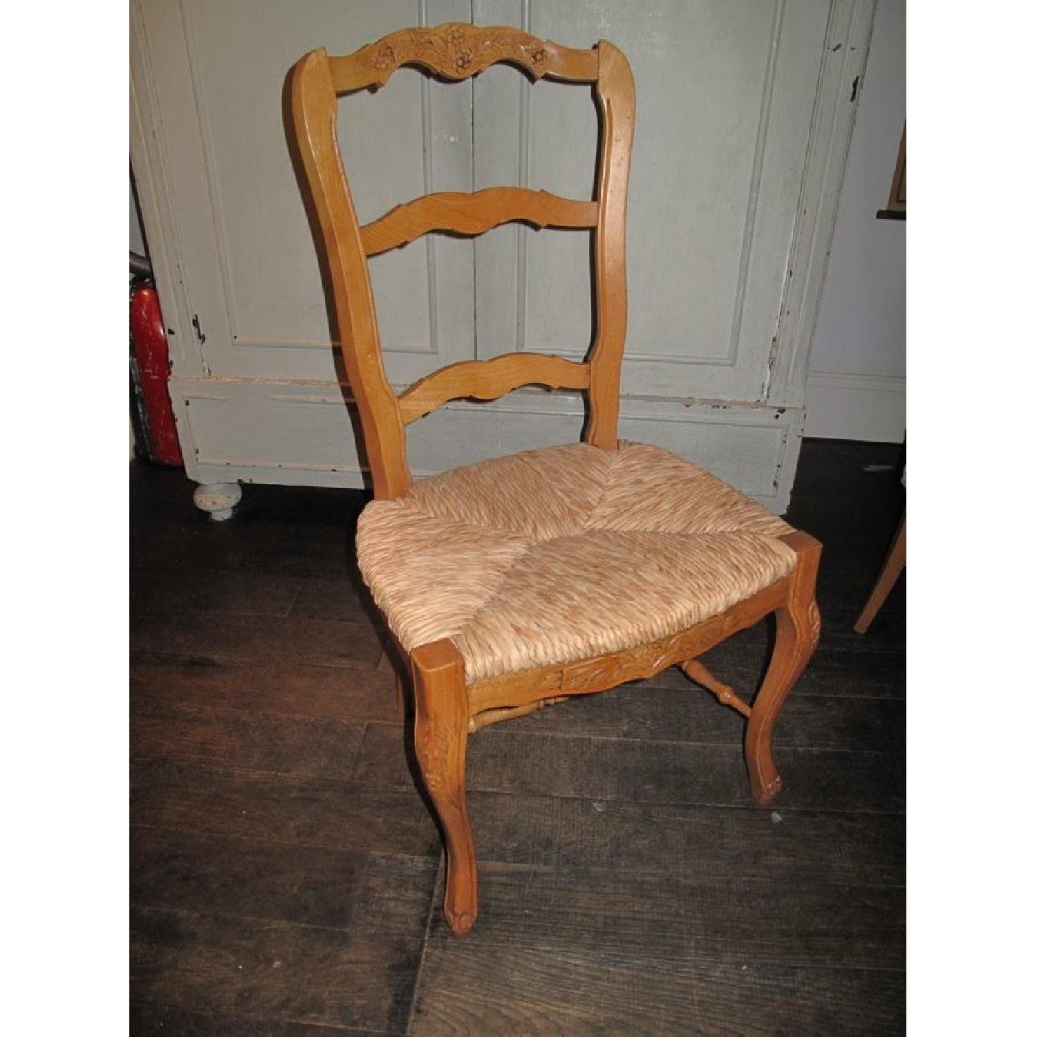 French Country Dining Table w/ 6 Chairs - image-5