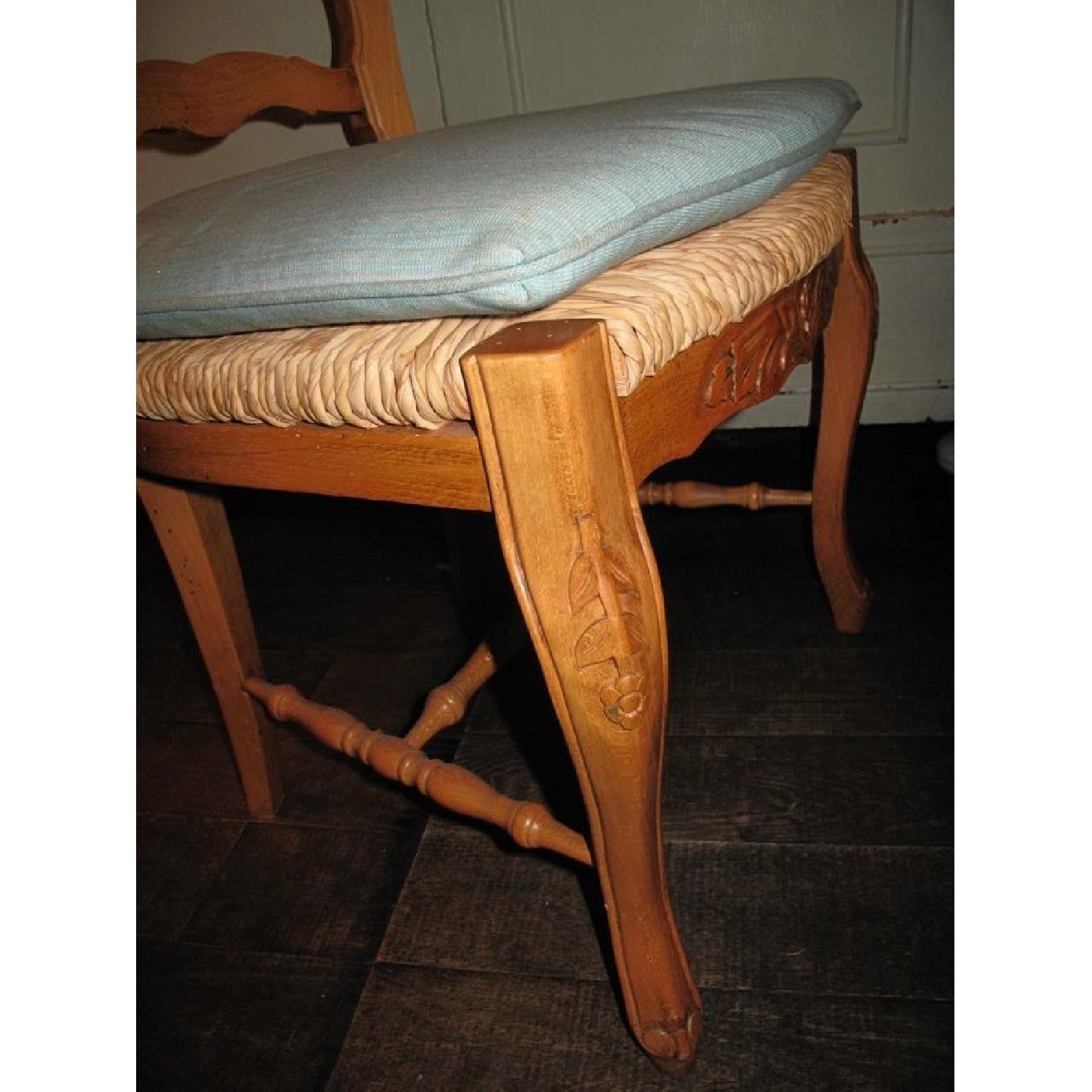 French Country Dining Table w/ 6 Chairs - image-7