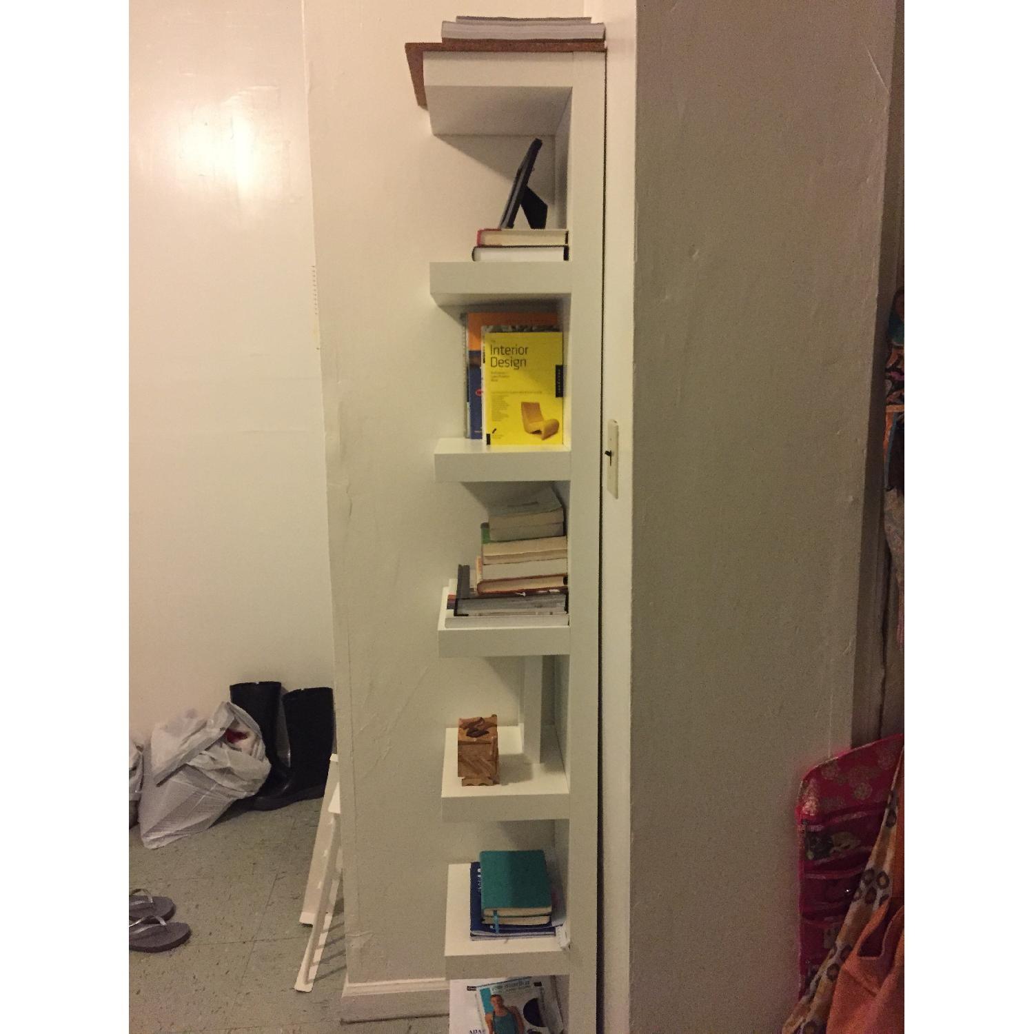 Ikea Lack White Lacquer Wall Shelf Unit - image-2