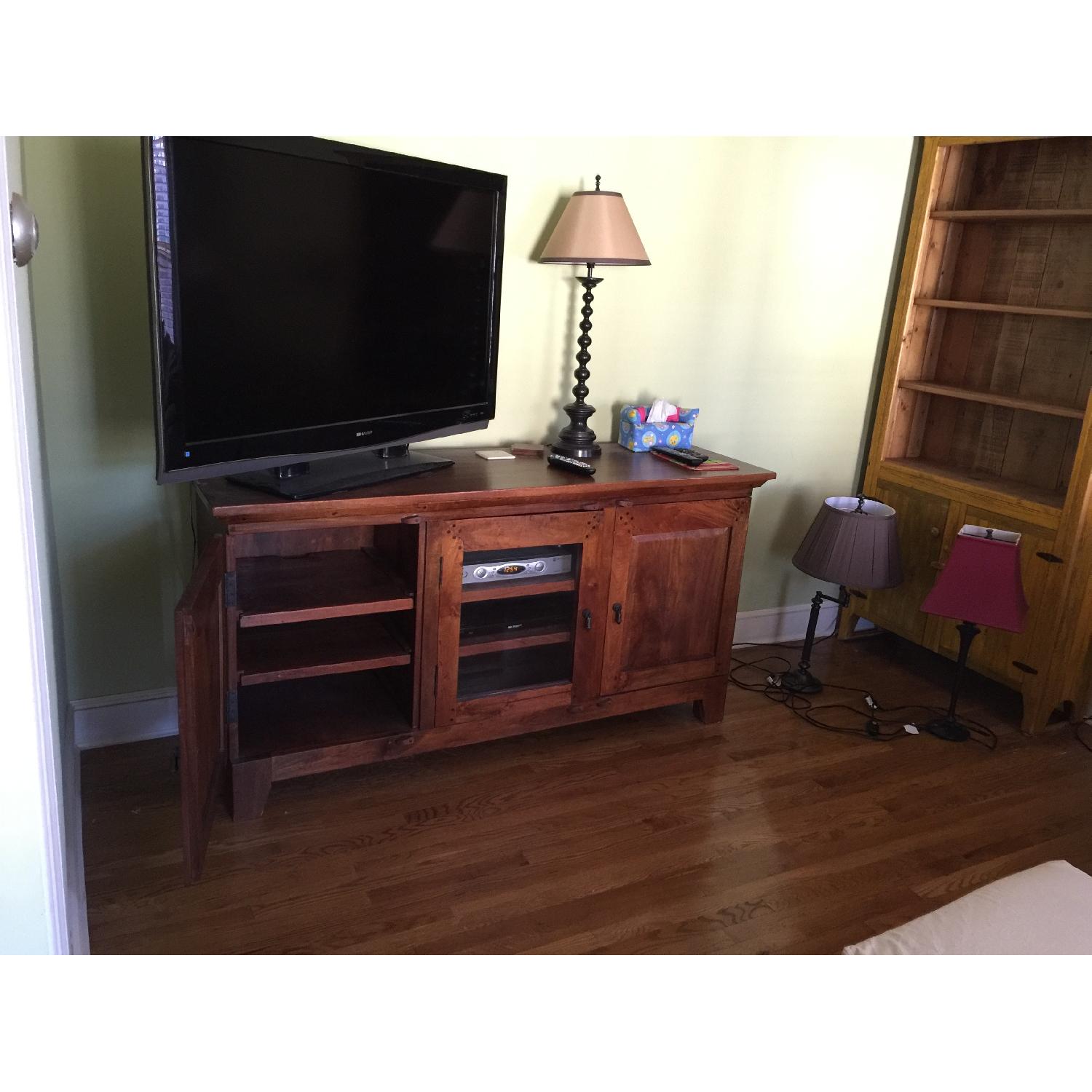 Crate & Barrel Basque Large Media Console - image-1