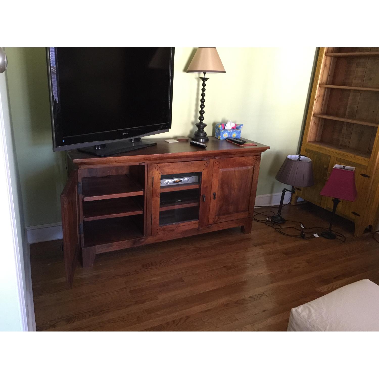Crate & Barrel Basque Large Media Console - image-2