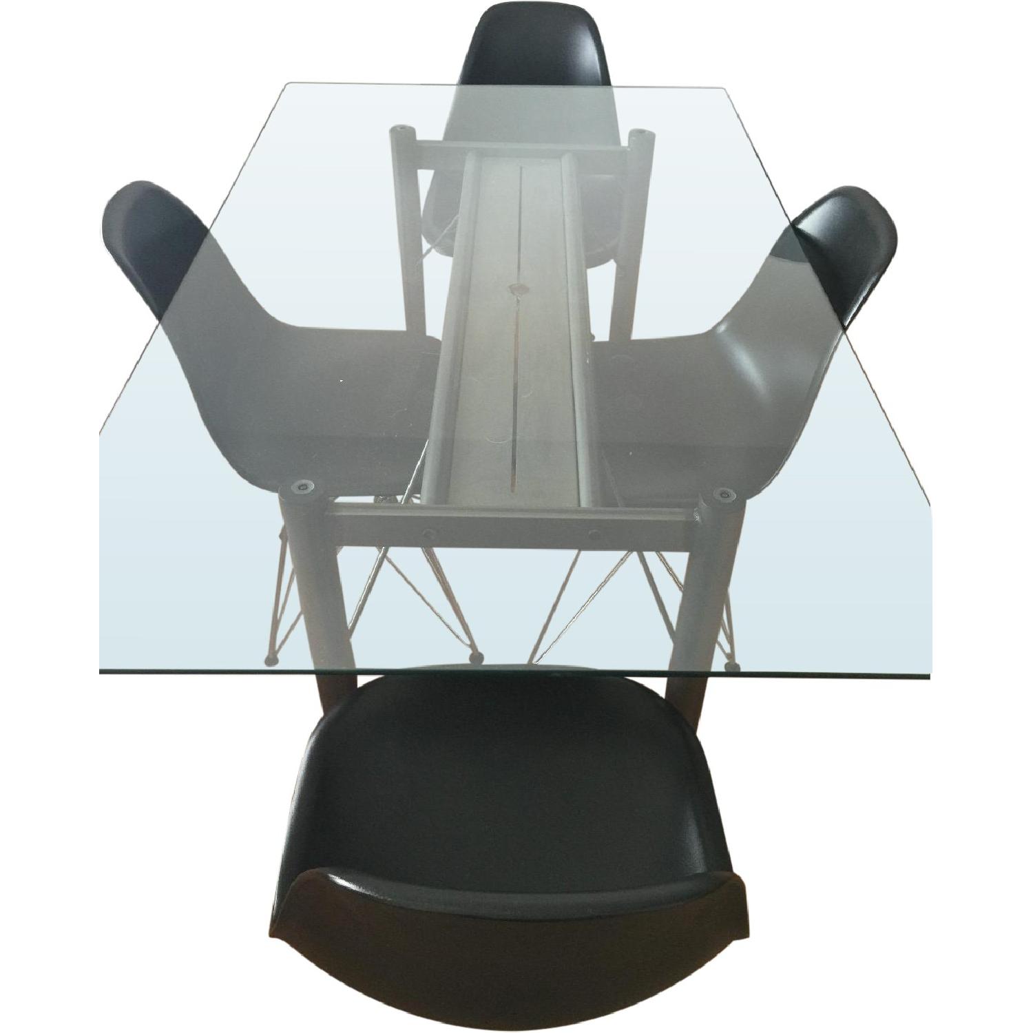 Jensen Lewis Dining Table w/ 4 Chairs - AptDeco