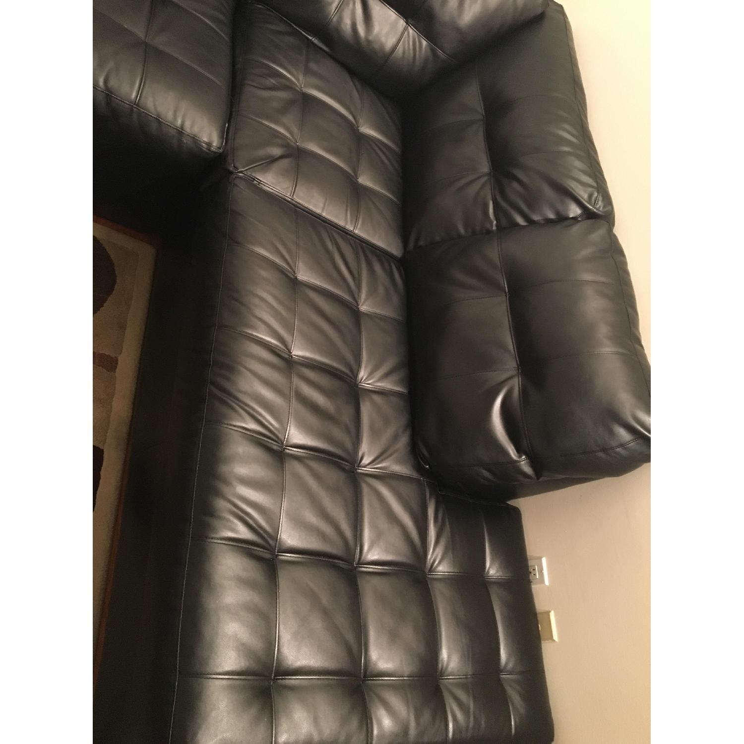 Bob's Mercury Black Left Arm Facing Sectional - image-3
